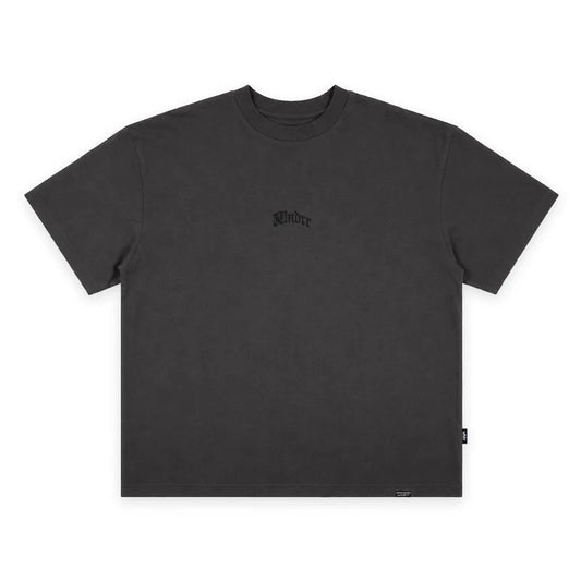 WNDRR Revival Heavy Weight Tee - Faded Black