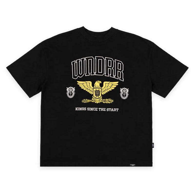 WNDRR Riot Heavy Weight Tee - Black