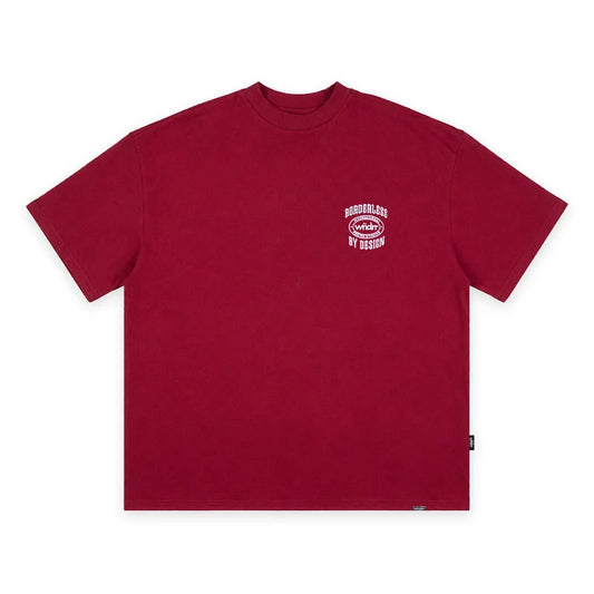 WNDRR RZN Heavy Weight Tee - Blood Red