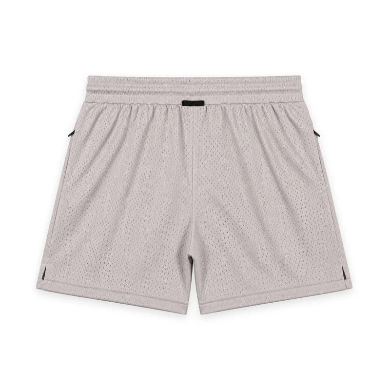 WNDRR Havok Elastic Waist Mesh Court Short - Grey