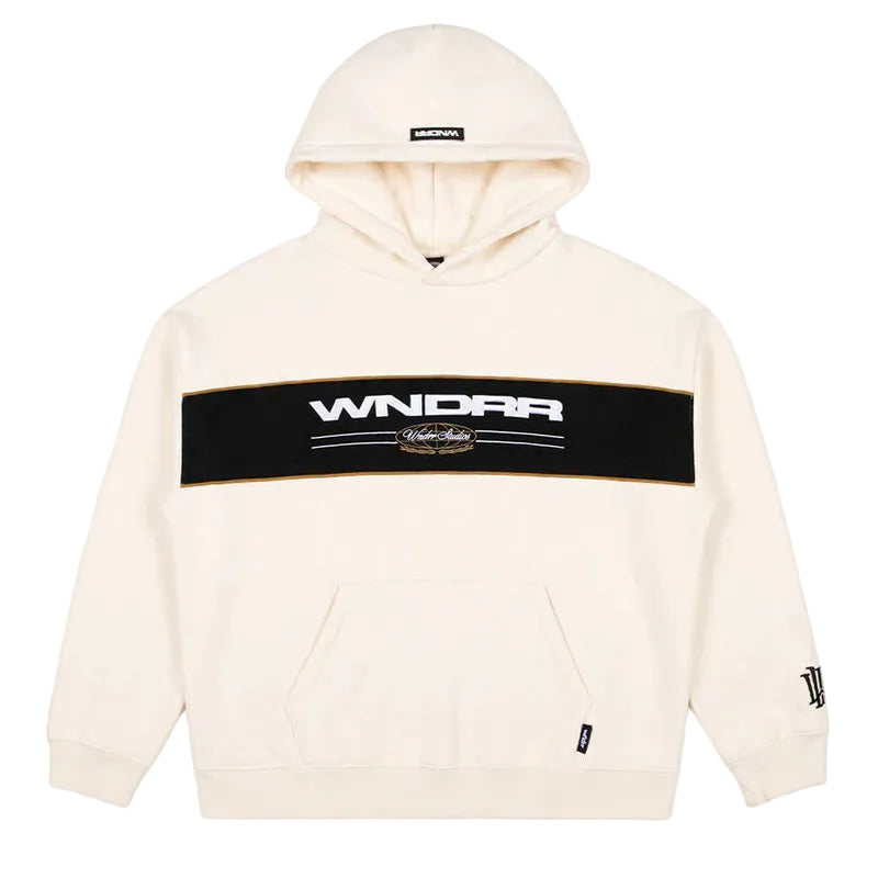WNDRR Maison Panel Hoodie - Off White
