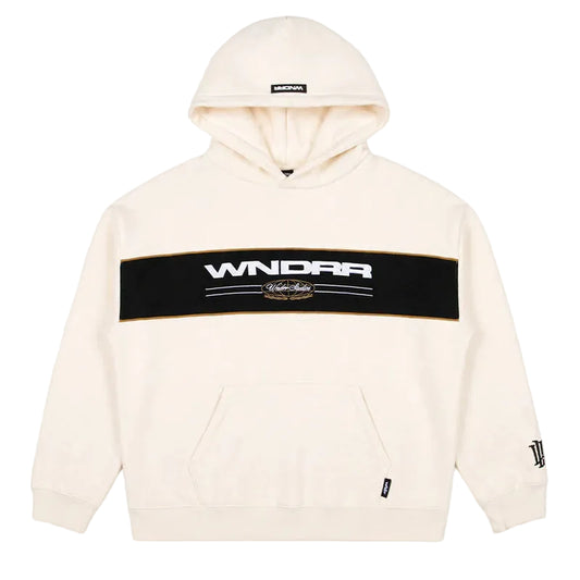 WNDRR Maison Panel Hoodie - Off White
