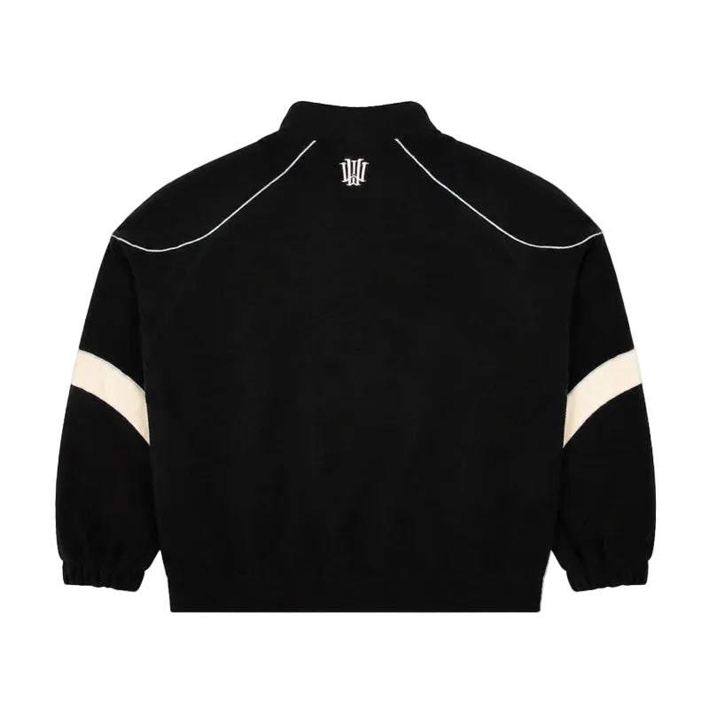 WNDRR Havok 1/4 Zip Polar Fleece Crew - Black