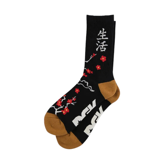 DGK Patience 1pk Crew Socks - Black