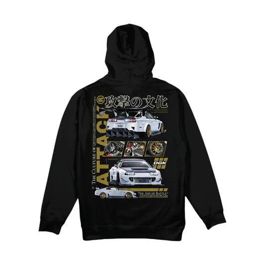 DGK Attack Mens Hoodie - Black