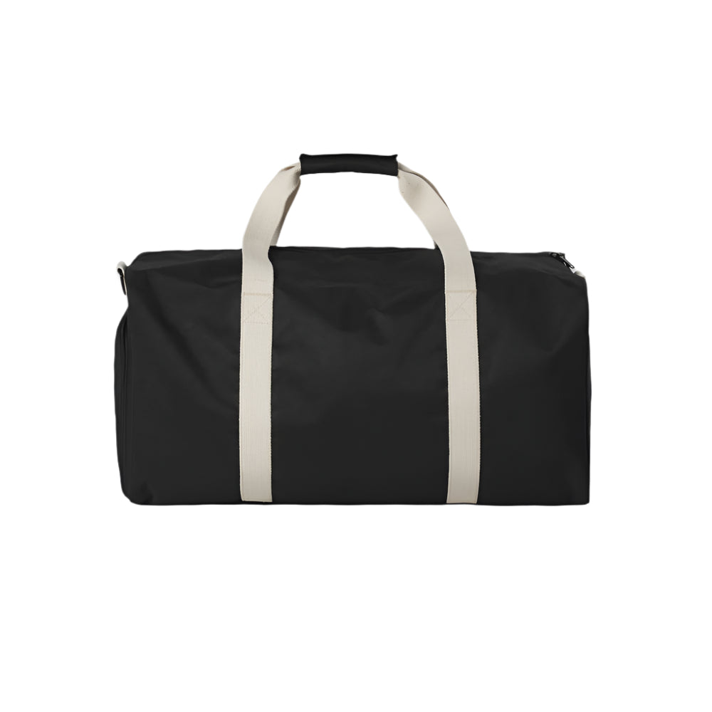 AS COLOUR Escape Travel Bag - Black/Ecru