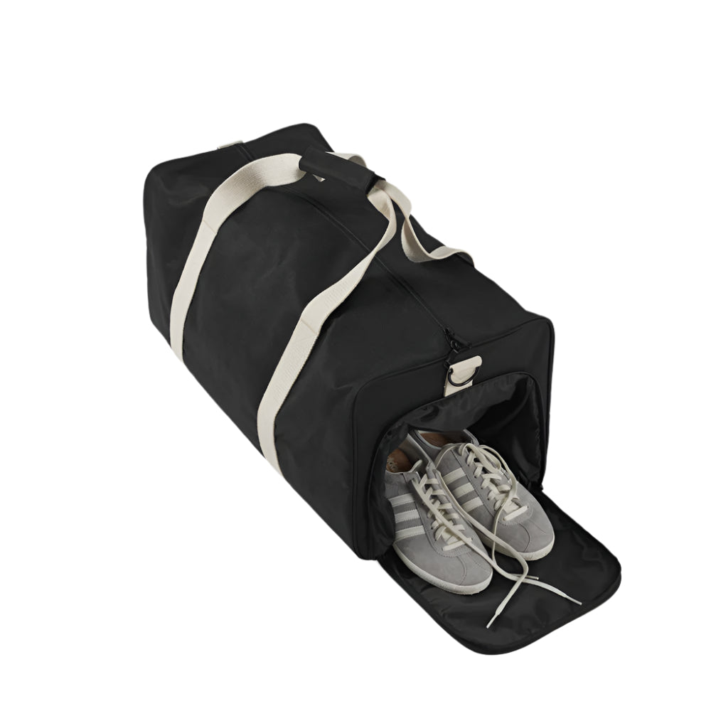AS COLOUR Escape Travel Bag - Black/Ecru