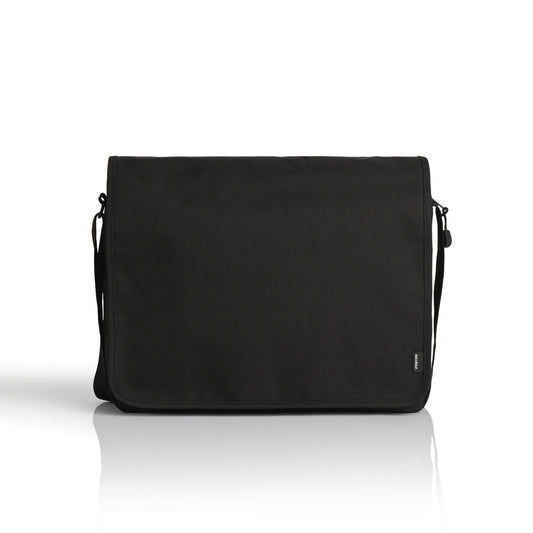 AS COLOUR Recycled Messenger Bag - Black