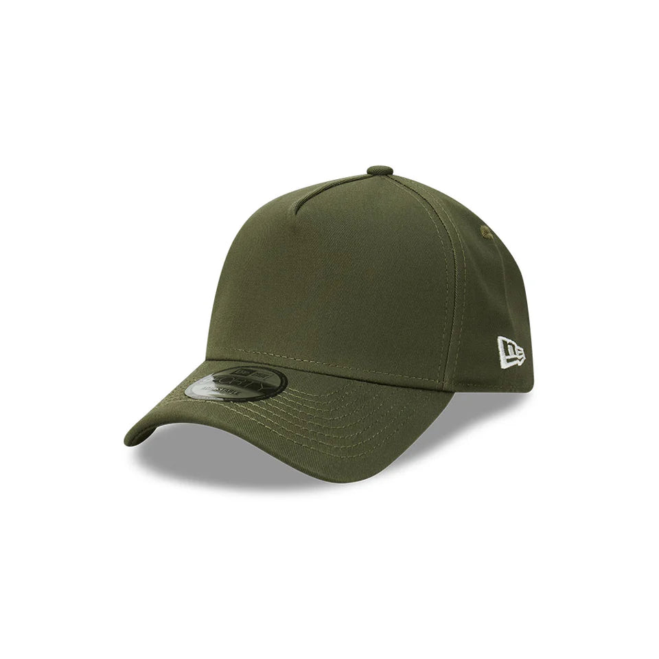 NEW ERA Blank 9FORTY A-Frame Snapback Cap - Olive