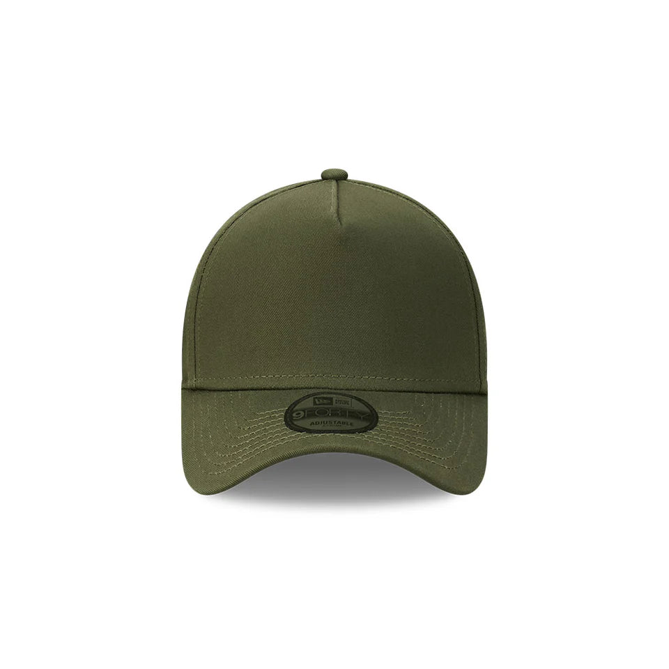 NEW ERA Blank 9FORTY A-Frame Snapback Cap - Olive