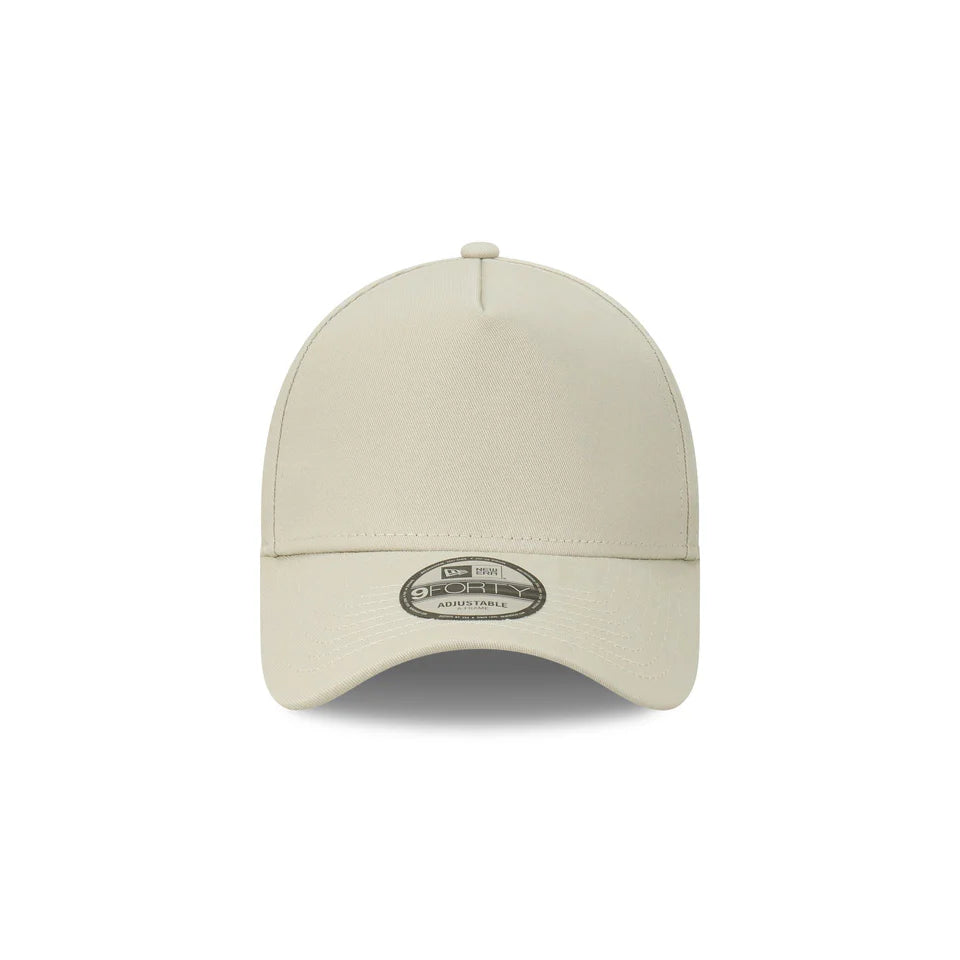 NEW ERA Blank 9FORTY A-Frame Snapback Cap - Stone
