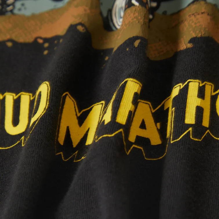 BRIXTON Ford Mud Marathon Mens L/S Tee - Burnt Rubber