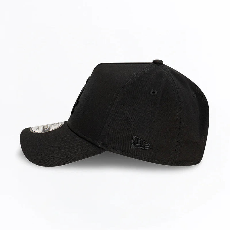 NEW ERA Chicago White Sox 9FORTY A-Frame Snapback Cap - Black/Black