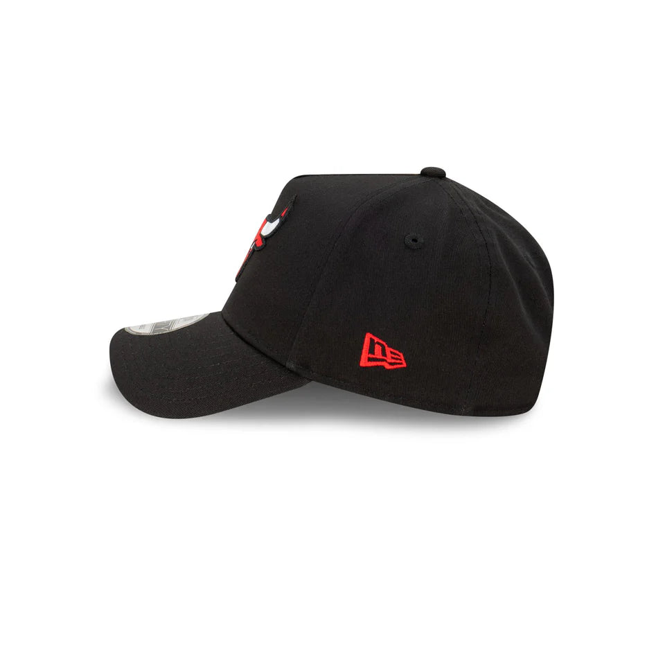 NEW ERA Chicago Bulls 9FORTY A-Frame Snapback Cap - Black/OTC