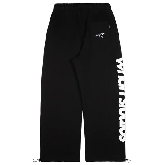 WNDRR Stxrhaus Mens Lounge Trackpant - Black