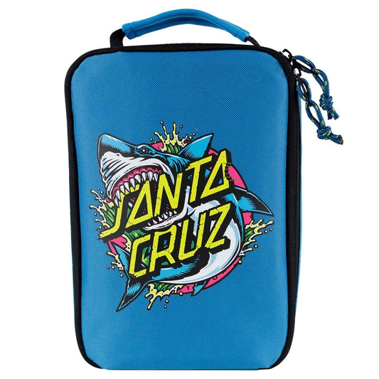 SANTA CRUZ Shark Dot Lunchbox - Turquoise