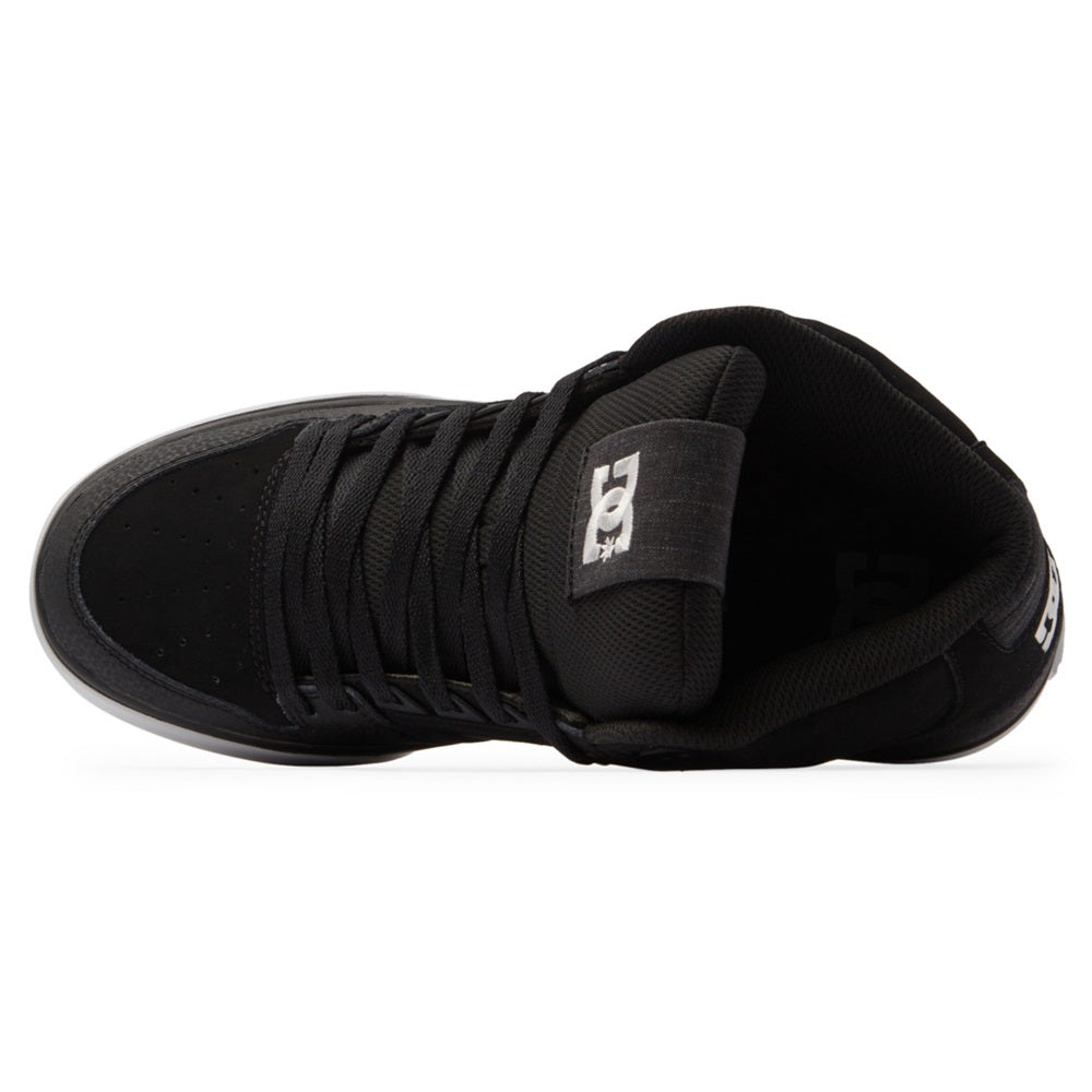 DC Pure Hi Wc Mens Shoe - Black/White/Battleship