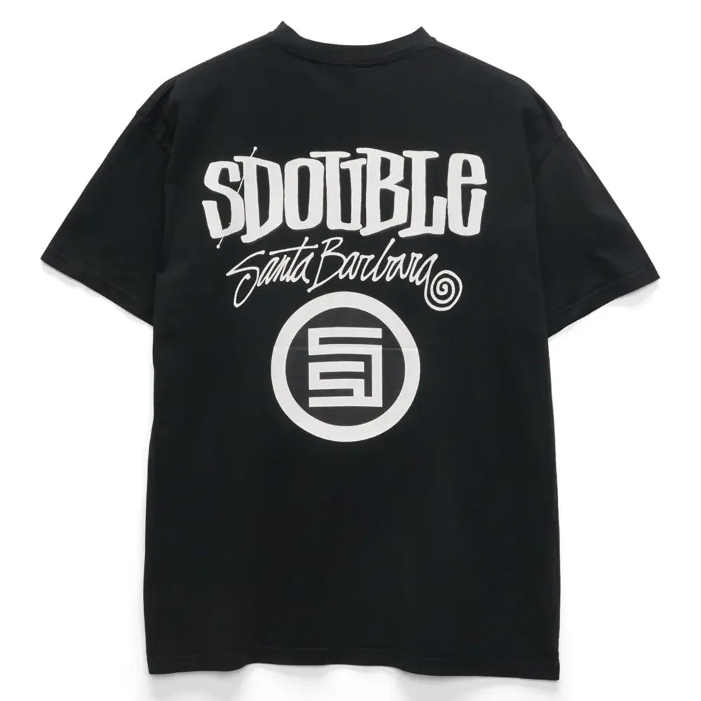 SDOUBLE Combo Platter Mens Tee - Washed Black