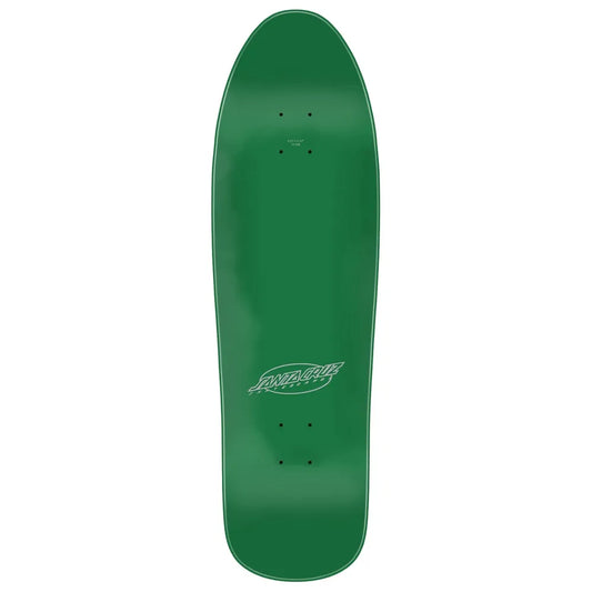 SANTA CRUZ Pinstripe Slasher 9.23 X 31.67 Cruiser Deck - Green