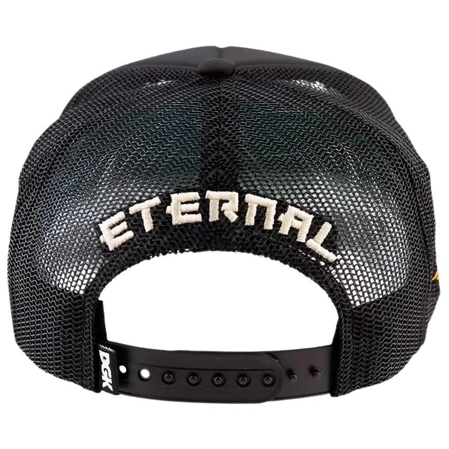 DGK Ryujin Snapback Trucker Cap - Black