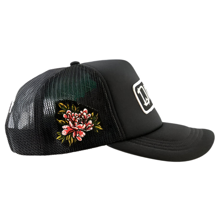 DGK Ryujin Snapback Trucker Cap - Black