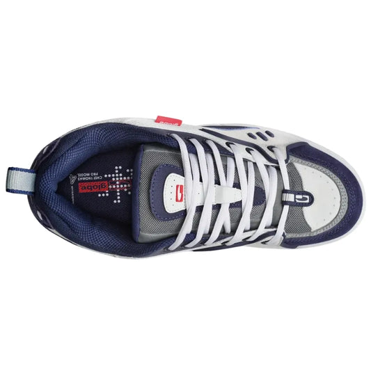 GLOBE CT-4 Mens Low Shoe - White/Navy