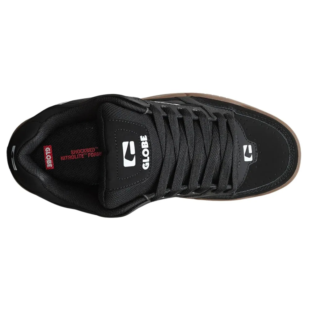 GLOBE Tilt Mens Low Shoe - Onyx/Gum