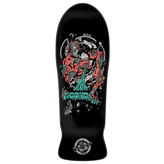 SANTA CRUZ Roskopp Four Reissue 10.21 X 30.23 Cruiser Deck - Black