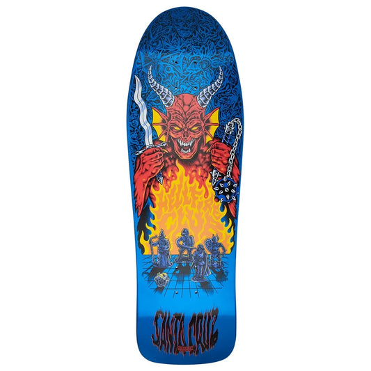 SANTA CRUZ Stranger Things Knox Hellfire Pit 10.7 X 31.275 Cruiser Deck -  Multi