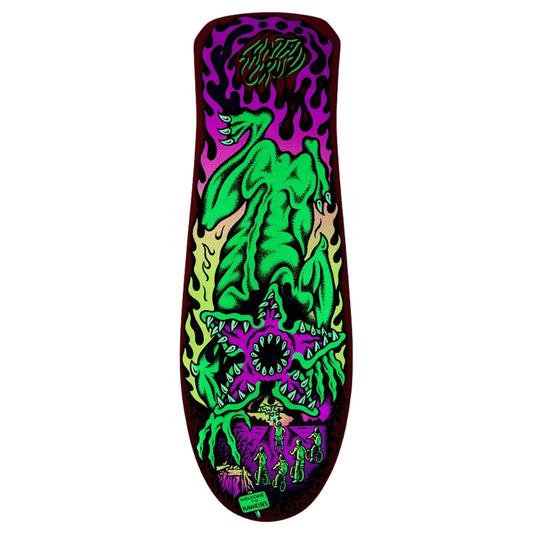 SANTA CRUZ Stranger Things Salba Demogorgon 10.3 X 31.10 Cruiser Deck -  Multi