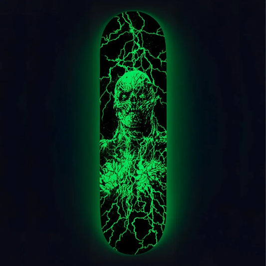 SANTA CRUZ Stranger Things Vecna 8.5 X 32.2 Deck -  Green/Black