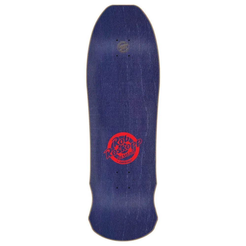 SANTA CRUZ Roskopp Face Reissue 9.5 X 31 Cruiser Deck - Yellow