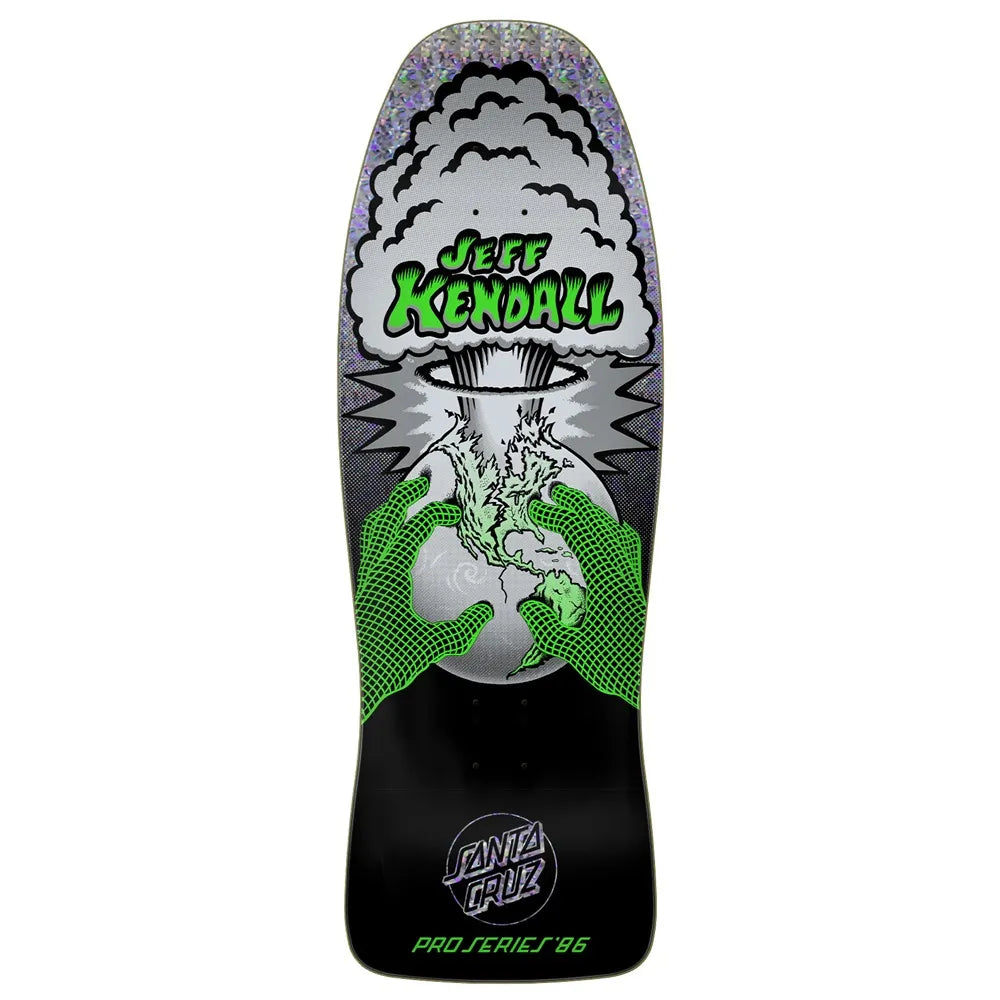 SANTA CRUZ Kendall End Of World Reissue 10 X 29.7 Cruiser Deck - Foil/Multi