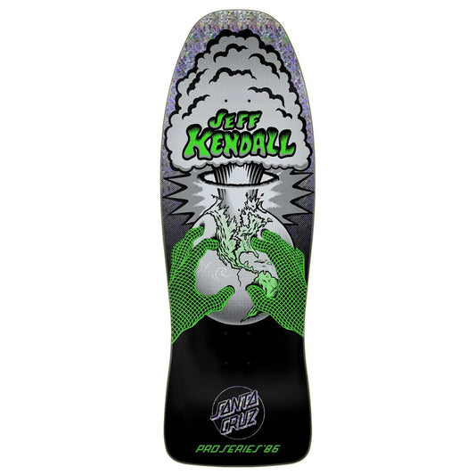 SANTA CRUZ Kendall End Of World Reissue 10 X 29.7 Cruiser Deck - Foil/Multi
