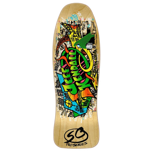 SANTA CRUZ Kendall Graffiti Reissue 9.69 X 29.85 Cruiser Deck - Multi