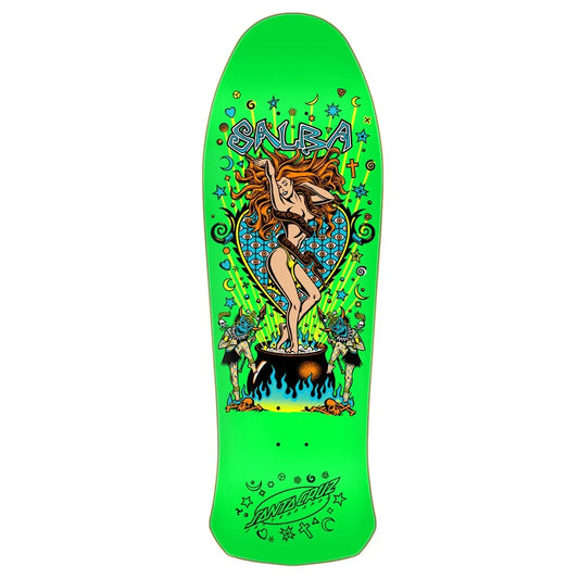 SANTA CRUZ Salba Witch Doctor Reissue 10.4 X 32 Cruiser Deck - Green