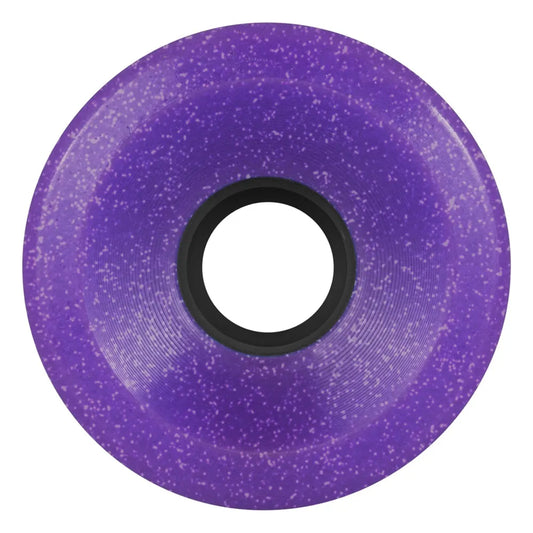 SANTA CRUZ 78A Kendall End Of World Reissue OG Slimeballs 60mm Skateboard Wheels - Purple