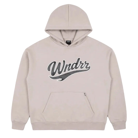 WNDRR Brushback Hoodie - Moon Grey