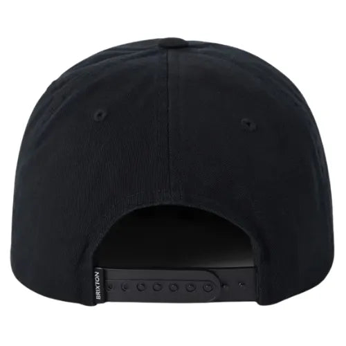 BRIXTON Trademark Snapback Cap - Black