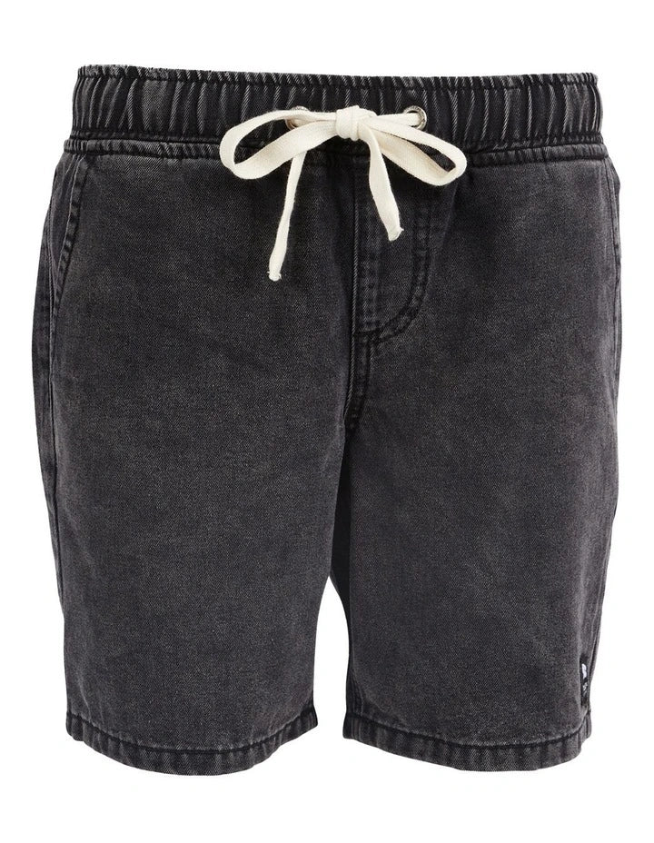 ST GOLIATH Hunter Youth Short - Washed Black