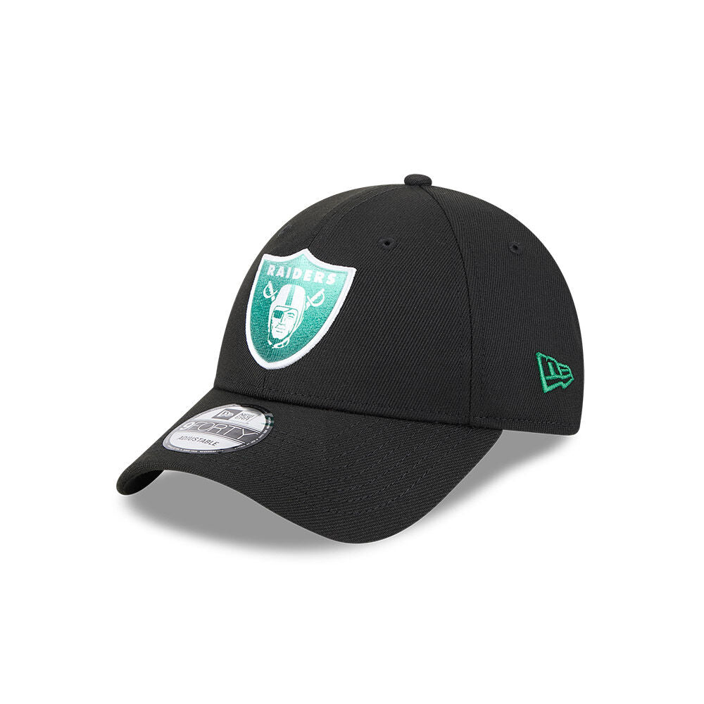 NEW ERA Las Vegas Raiders Emerald Blend Repreve 9FORTY Snapback Cap - Black/Emerald