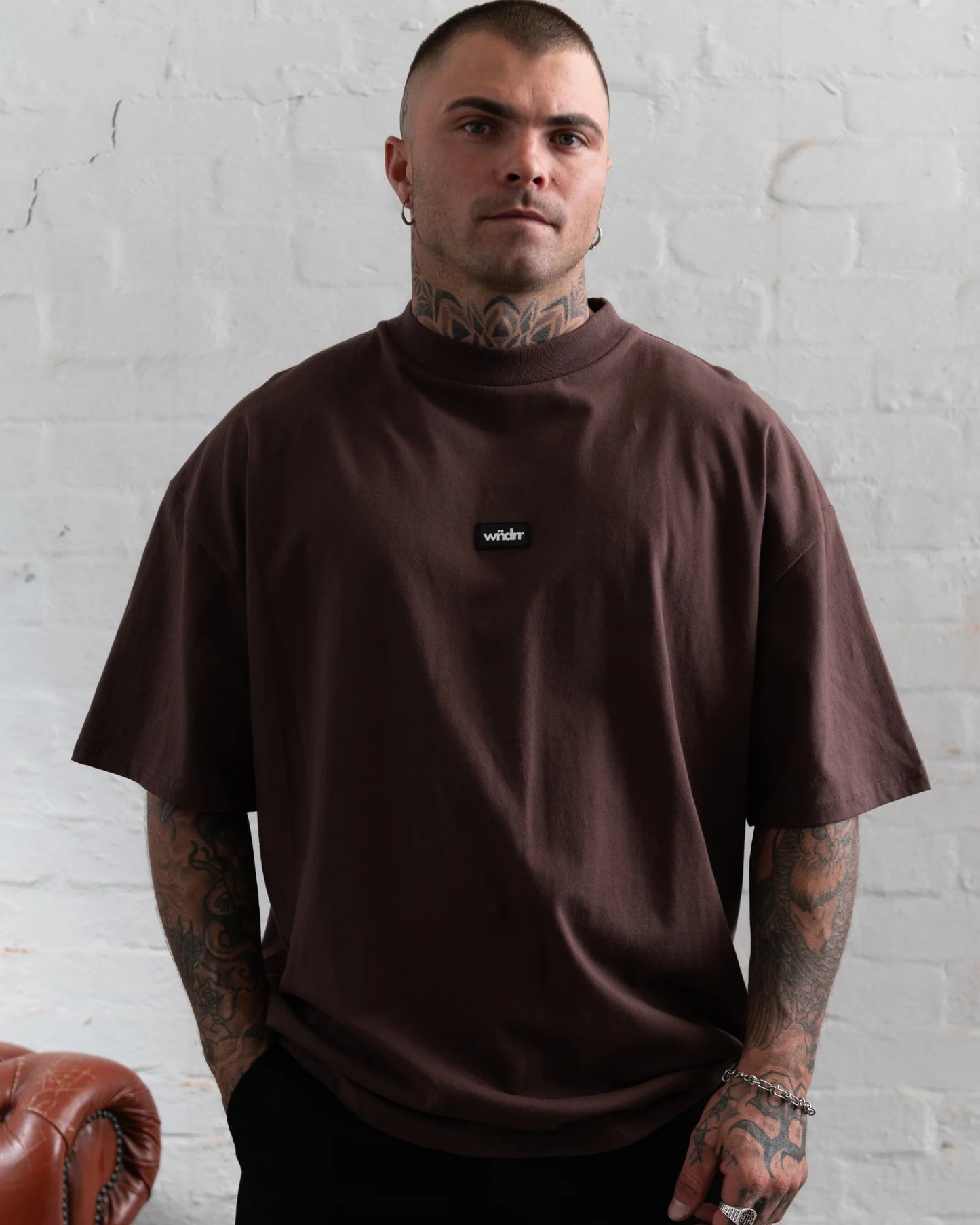 WNDRR Soho Club Mens Tee - Brown