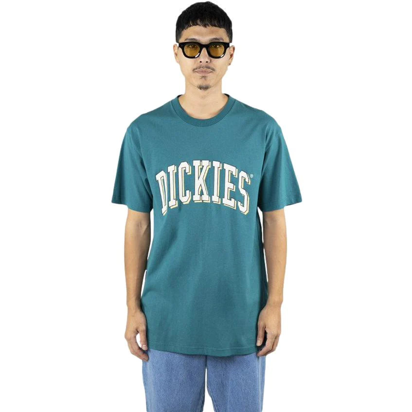 DICKIES Longview Mens Tee - Dark Lincoln Green