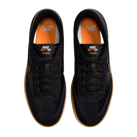NIKE SB FC Classic Shoe - Black/Black/Vivid Orange/Anthracite
