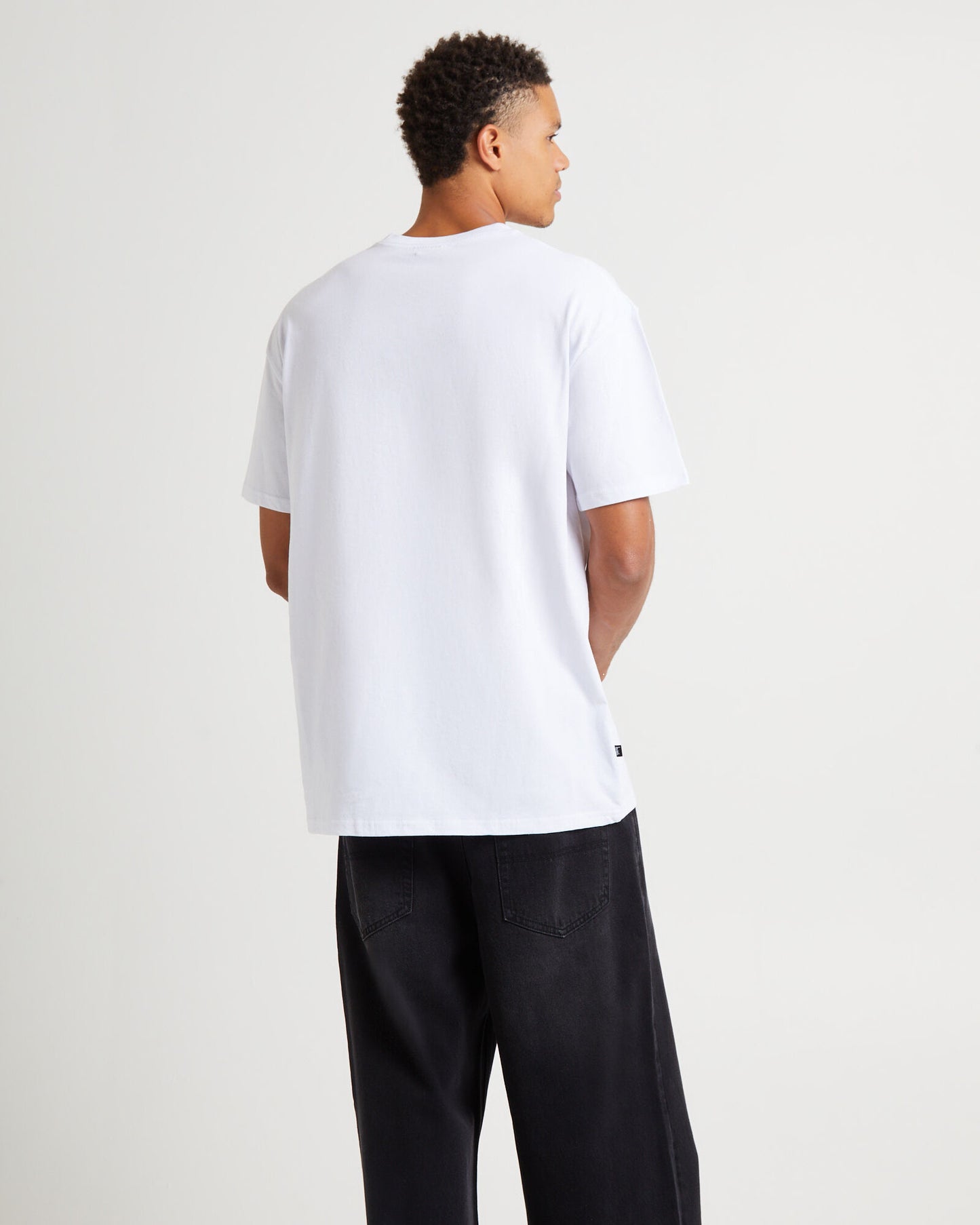 STUSSY Stock Box HW Mens Tee - White