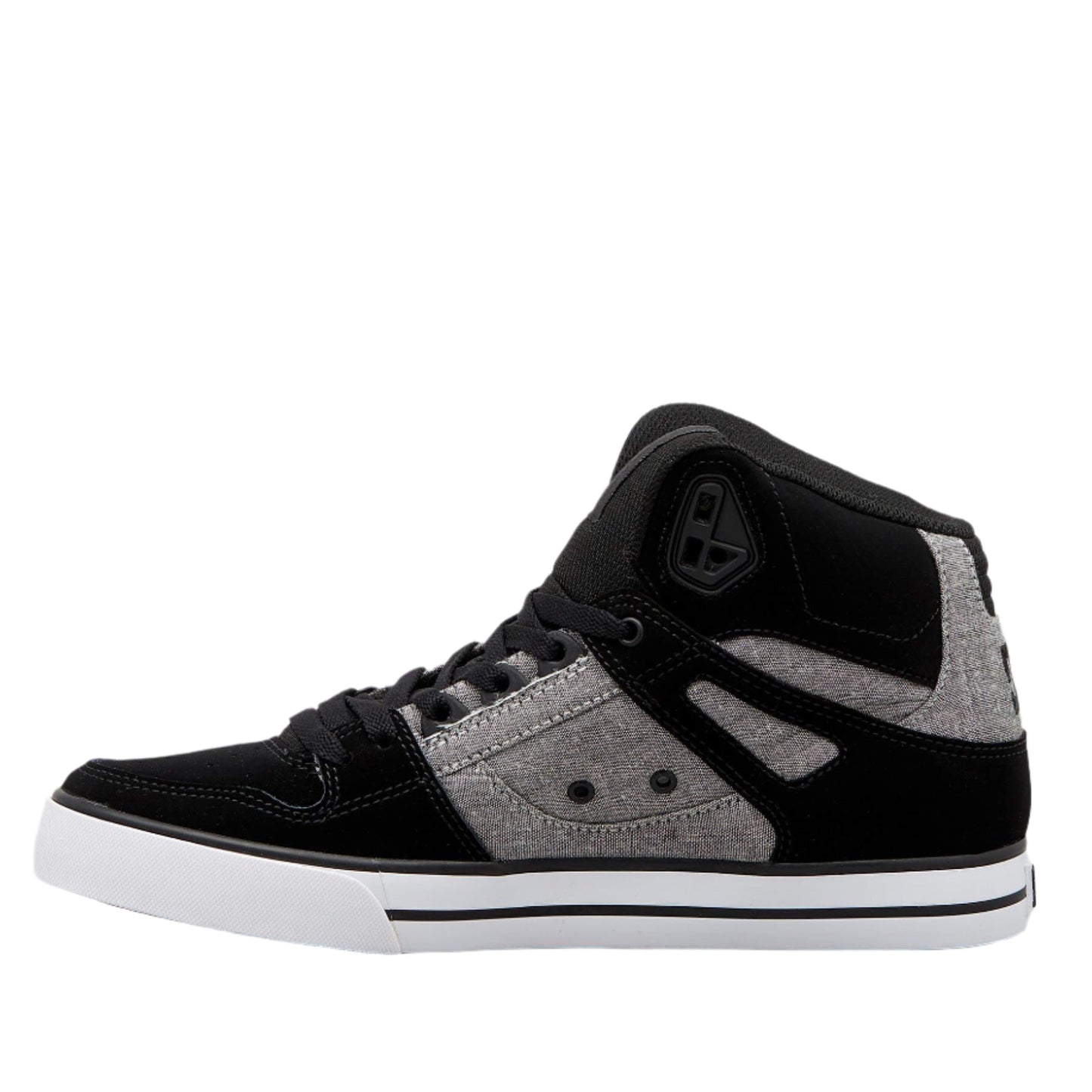 DC Pure Hi Wc Mens Shoe - Black/Battleship/Armor