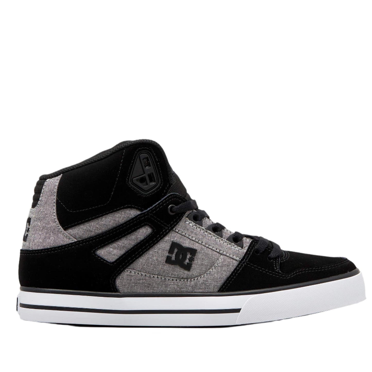 DC Pure Hi Wc Mens Shoe - Black/Battleship/Armor