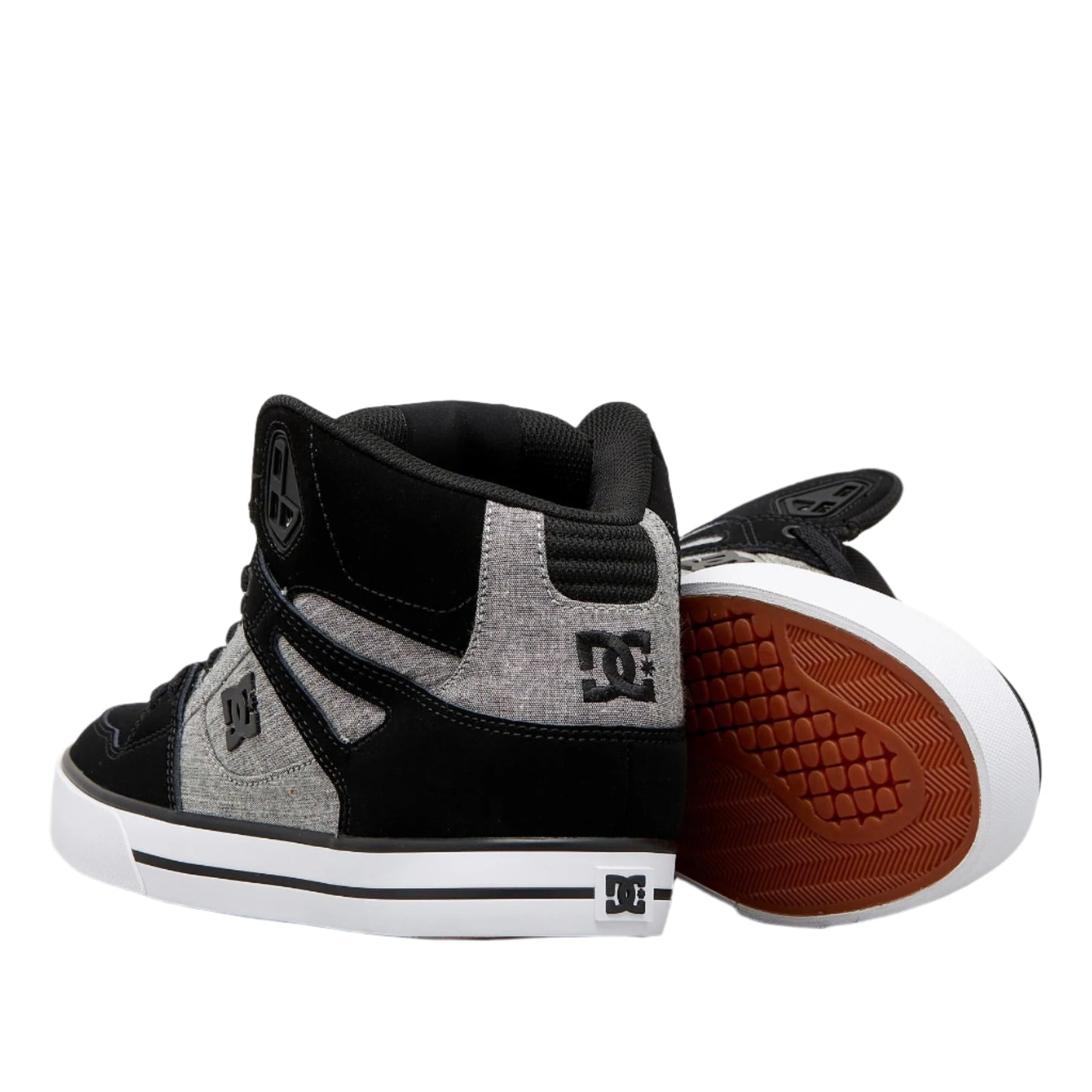 DC Pure Hi Wc Mens Shoe - Black/Battleship/Armor