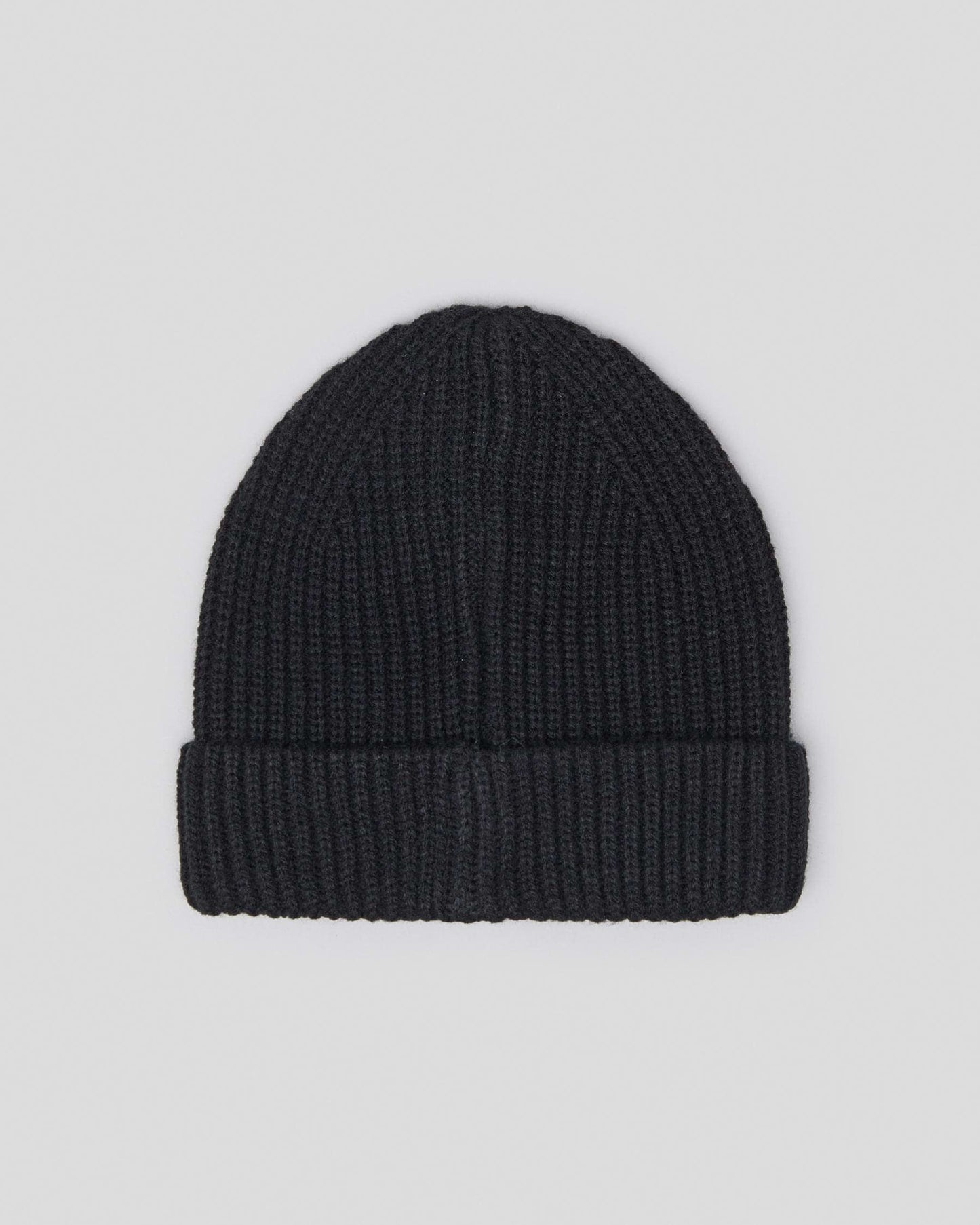 THE MAD HUEYS Anchor Roll Up Youth Beanie - Black