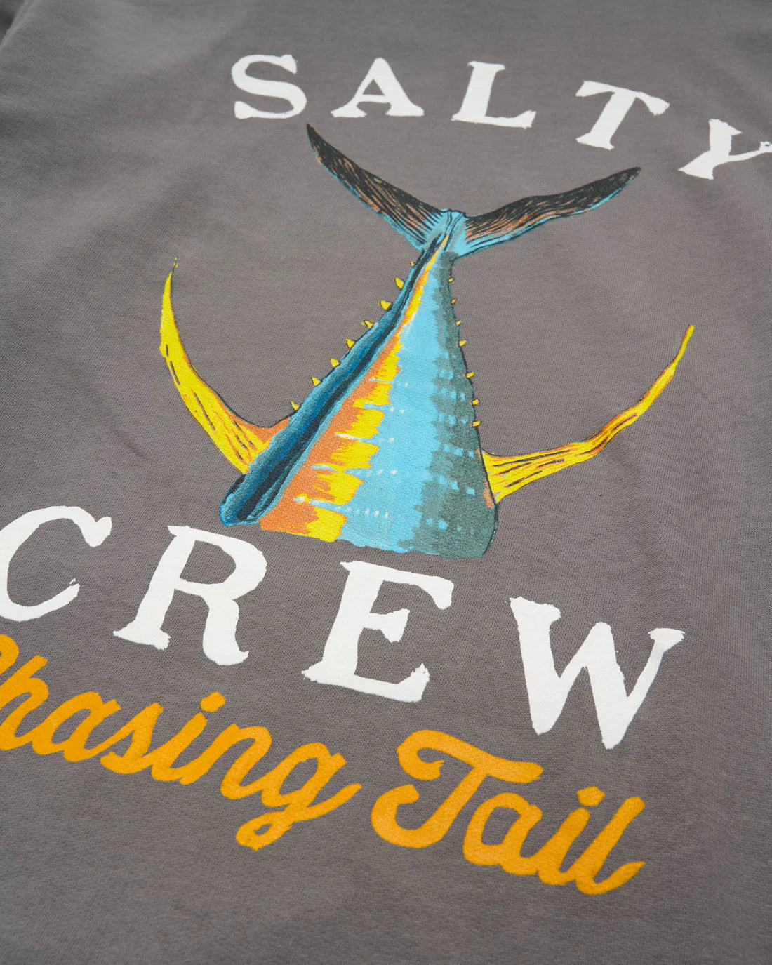 SALTY CREW Tailed MW Mens Hoodie - Charcoal